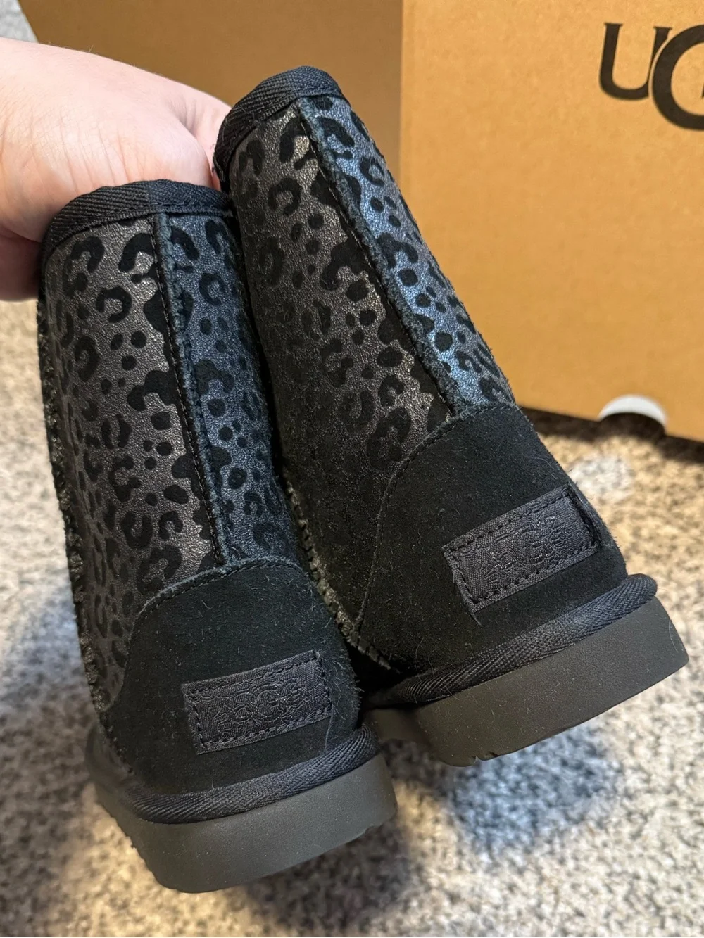 UGG worn couple